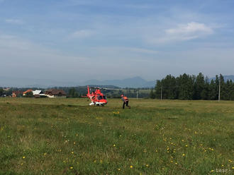 Po páde pod Smutným sedlom utrpel turista viaceré vážne zranenia