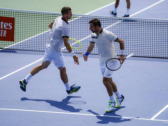 US OPEN: Polášek s Dodigom prehrali v 1. kole štvorhry