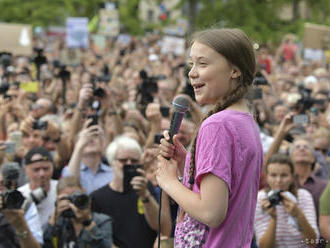 Thunbergová cíti po masových protestoch veľkú nádej