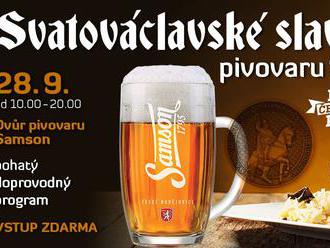 Svatováclavské slavnosti pivovaru Samson - České Budějovice