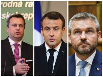 Macron o migrantoch: Kto neposlúchne, dostane pokutu! Pellegrini dohodu odmieta, SNS pobúrili vyhráž