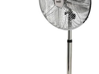 Kovový stojanový ventilátor, 30 cm, 50 W, max. 1,2 m