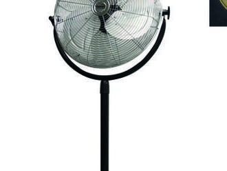 Stojanový kovový ventilátor, 45 cm, 100W