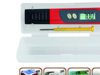 pH tester a teplomer