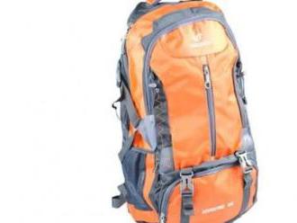 Hosen batoh outdoorový oranžový 65l