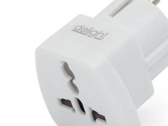 Cestovný adapter - kompaktný  . Umožňuje pripojenie k elektrickej sieti v 150 krajinách.