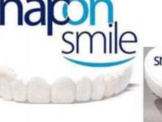 SNAP-ON-SMILE -silikónové zuby- dočasný zubný mostík zo špeciálnej živice.