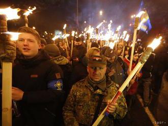 Ukrajinskí nacionalisti si pochodom pripomenuli Banderove narodeniny