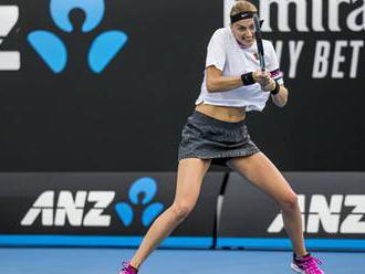 Prohraný set Kvitovou nezlomil. Na Australian Open prošla do čtvrtfinále