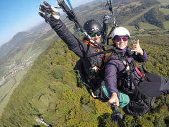 Tandemový paragliding z výšky až do 1000 metrov nad Donovalmi alebo na
Straníku v Žiline