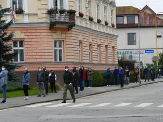 V Dolnom Kubíne sa prvý deň otestovalo zhruba 40 percent ľudí