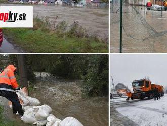 ONLINE Slovensko bojuje s počasím: Hasiči evakuovali desiatky osôb zo zaplavených oblastí, situácia 