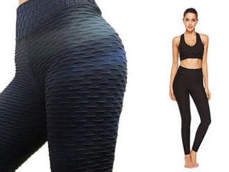 Legíny s účinkom proti celulitíde - Mega Fit Leggings - elastické, nepriehľadné, vzdušné.