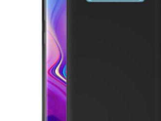 Matné silikónové puzdro s lesklým okrajom na SAMSUNG GALAXY S10 G973F.