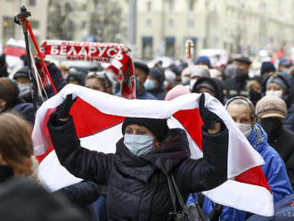 Na proteste proti Lukašenkovi sa zúčastnili stovky seniorov