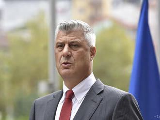 Kosovský prezident Thaci odstupuje, je obžalovaný z vojnových zločinov