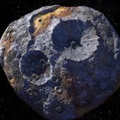 Hubble prozkoumal asteroid Psyche, kovový unikát naší soustavy