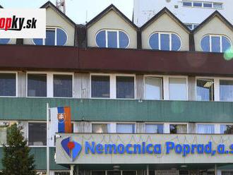 KORONAVÍRUS Nemocnica Poprad má 20 pozitívnych zamestnancov