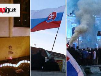 FOTOREPORTÁŽ Včerajší protest na snímkach: Účasť bola odhadnutá na 10 až 15-tisíc ľudí!