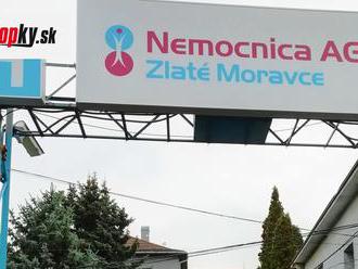 KORONAVÍRUS Nemocnica Zlaté Moravce aktuálne eviduje 12 pozitívne testovaných zamestnancov