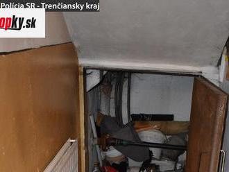 FOTO Polícia obvinila 36-ročného muža, ktorý mal pod schodiskom drogové laboratórium