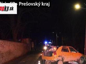 Opitý vodič spôsobil nehodu: FOTO Šťastie v nešťastí, v protismere išla mladá vodička