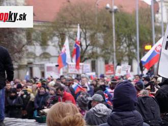 VIDEO Drsné slová šéfa polície po protestoch: Tisíce priestupkov! Po chlebe majú aj poslanci