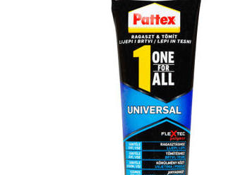 1ks Pattex One For All Universal lepidlo - v tube - 142 g. Univerzálne konštrukčné lepidlo.