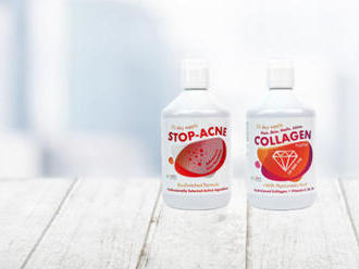 Collagen pre zdravé kĺby alebo STOP-AKNE pre lepšiu pleť. Výživové doplnky podľa výberu.