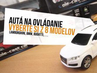 RC modely áut v mierke 1:28.  Vyberte si nové Lamborghini, Aston Martin, Bugatti, BMW či Audi.