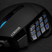 Corsair připravil Scimitar RGB Elite: herní myš s tuctem tlačítek pro palec