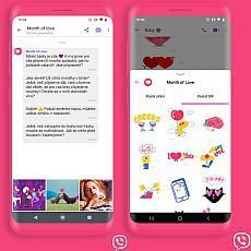 Rakuten Viber přichází u příležitosti dne svatého Valentýna se zábavnou kampaní plnou lásky