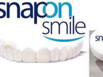 SNAP-ON-SMILE -silikónové zuby- dočasný zubný mostík zo špeciálnej živice.