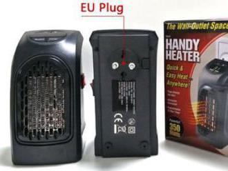 Prenosný ohrievač Handy Heater. Vysoká kapacita a rýchlosť vykurovania.