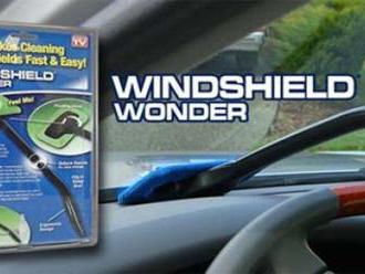 S perfektnou stierkou WINDSHIELD WONDER vyčistíte vaše sklo prakticky všade.