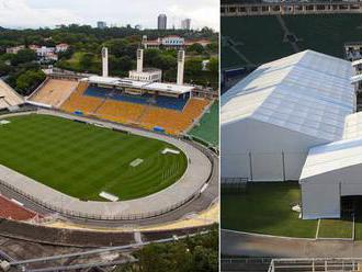 Pandemie mění světové stadiony. Stávají se z nich polní nemocnice i sklady