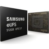 Samsung uvádí 512GB čipy eUFS 3.1 se zápisem 1200 MB/s