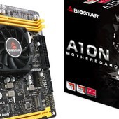 Biostar A10N-9630E: Mini ITX s nízkospotřebovým APU