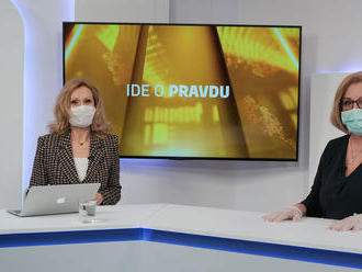 NAŽIVO: Ide o pravdu s epidemiologičkou Zuzanou Krištúfkovou