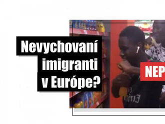 Video zo supermarketu s mladými Afričanmi nie je z Európy