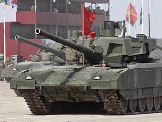 Ruská armáda v Sýrii testovala nové tanky T-14 Armata