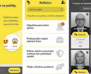   Posviťte si na politiky, vyzývá mobilní aplikace Reflektor od Rekonstrukce státu