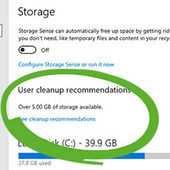 Windows 10 chce lépe radit, jak uvolnit místo na disku