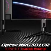 MSI odhalilo prohnutý 200Hz Optix MAG301CR