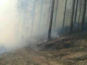 Požiar v uzavretej zóne v Černobyle stále horí, radiácia v Kyjeve je v norme