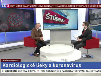 ŠTÚDIO TA3: R. Hatala o vplyve koronavírusu na kardiologické lieky