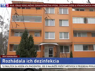 Obyvateľov košickej bytovky rozhádala dezinfekcia