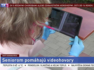 Videohovory pomáhajú seniorom zvládnuť lepšie odlúčenie