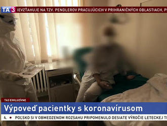 Nakazená pacientka exkluzívne pre TA3: S vládou súhlasím