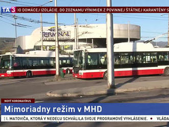 Klesol počet cestujúcich, v MHD začal platiť mimoriadny režim